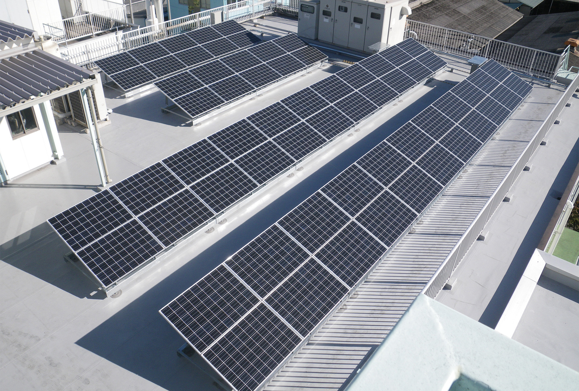 写真：太陽光発電